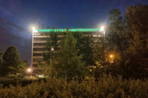 Neon Uniwersytet Przyrodniczy  Foto: UPP Poznań - materiały prasowe