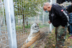 Wizyta Jurka Owsiaka w Zoo  Foto: lepszyPOZNAN.PL/Piotr Rychter