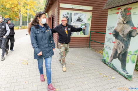 Wizyta Jurka Owsiaka w Zoo  Foto: lepszyPOZNAN.PL/Piotr Rychter