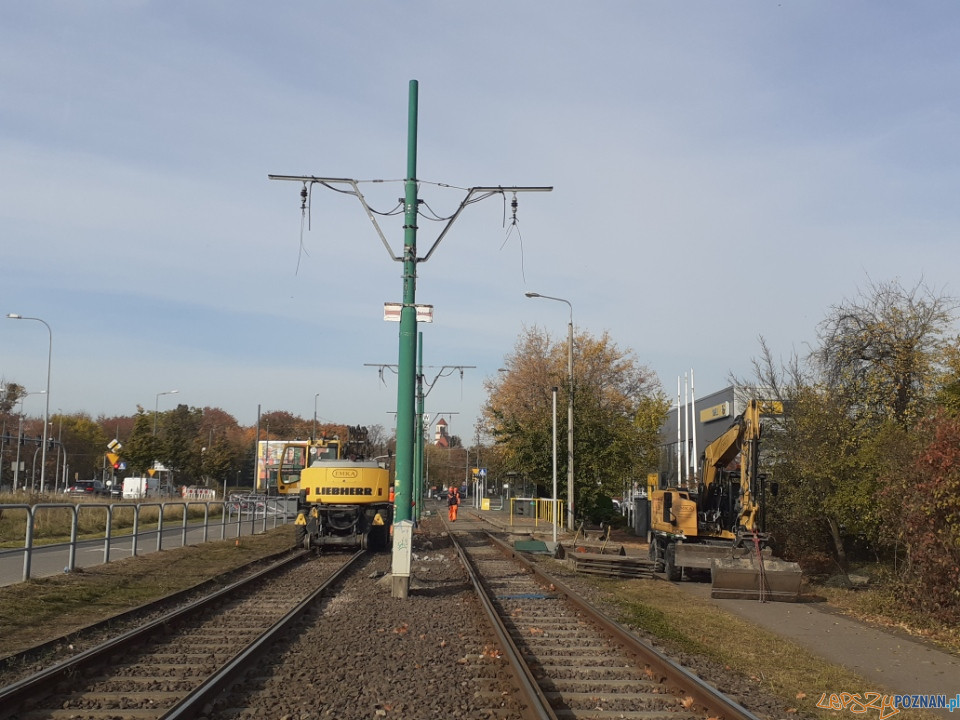 przebudowie trasy kórnickiej  Foto: materiały prasowe / ZTM