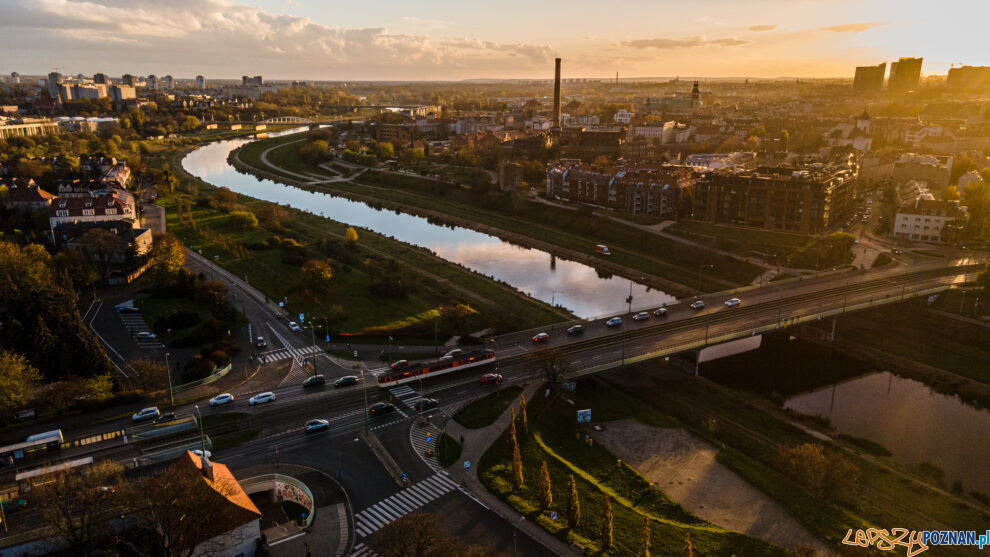 rzeka Warta, Stare Miasto  Foto: lepszyPOZNAN.pl / Piotr Rychter