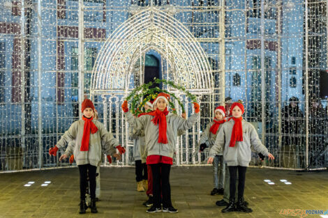 Baletowa na święta Betlejem na Kolegiackim 08.12.2022  Foto: lepszyPOZNAN.pl/Ewelina Jaśkowiak