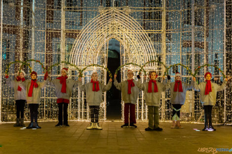 Baletowa na święta Betlejem na Kolegiackim 08.12.2022  Foto: lepszyPOZNAN.pl/Ewelina Jaśkowiak