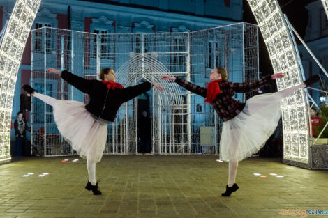 Baletowa na święta Betlejem na Kolegiackim 08.12.2022  Foto: lepszyPOZNAN.pl/Ewelina Jaśkowiak