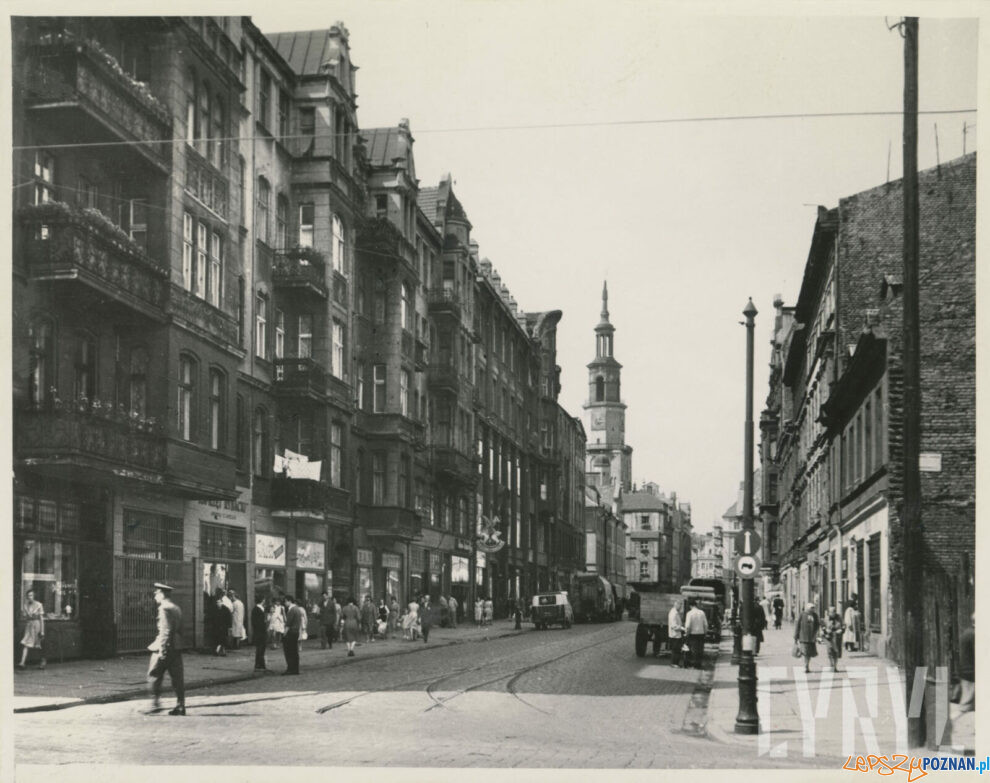 Ulica Wielka / Garbary lata 60-te  Foto: Franciszek Maćkowiak / Cyryl