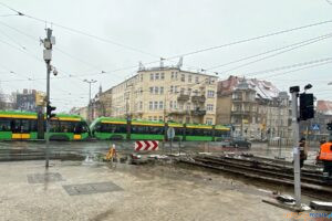 Łuk torowy na Moście Teatralnym  Foto: materiały prasowe / MPK