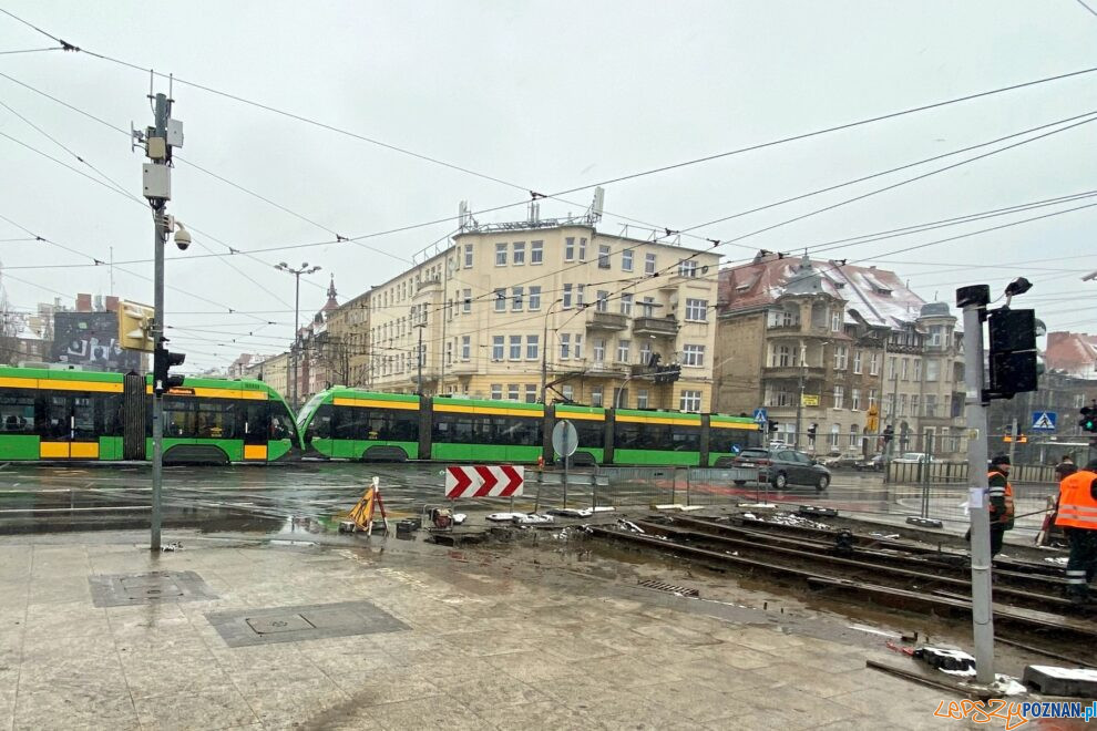 Łuk torowy na Moście Teatralnym  Foto: materiały prasowe / MPK