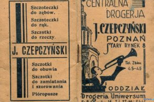 Drogeria Czepczynski Kalendarzyk 1939 Aukcie internetowe (5)  Foto: 