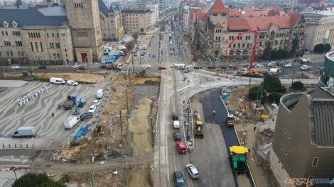 Remont na Świętym Marcinie  Foto: materiały prasowe / PIM