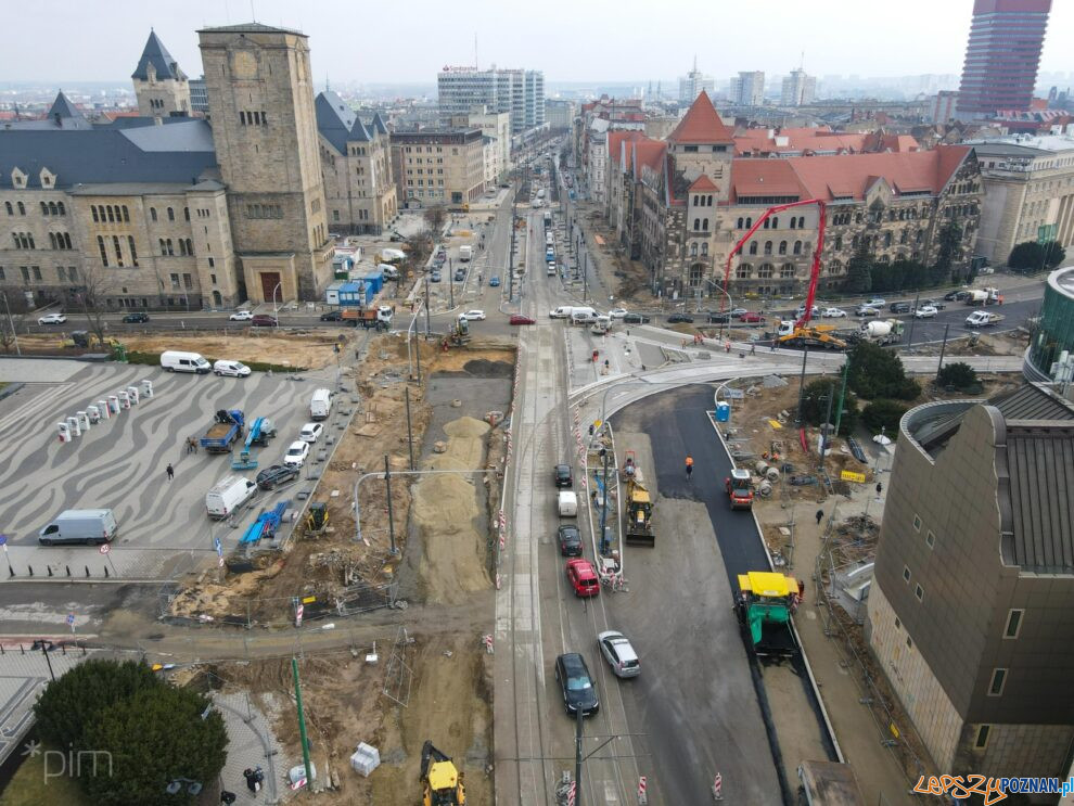 Remont na Świętym Marcinie  Foto: materiały prasowe / PIM