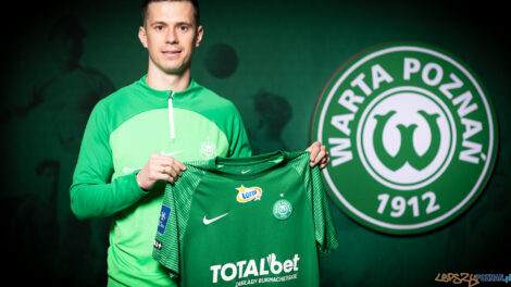 Wołodymyr Kostewycz piłkarzem Warty Poznań  Foto: materiały prasowe / Klaudia Berda