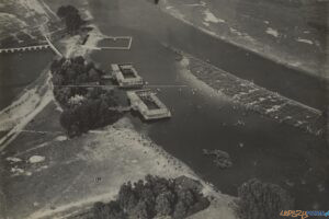 Kąpielisko Bocianka z lotu ptaka 24 lipca 1919_  Foto: 