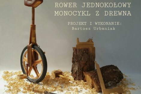 Rower z drewna  Foto: Uniwersytet Przyrodniczy / materiały prasowe