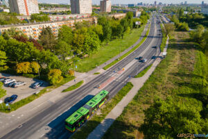 Osiedle Przyjaźni, ulica Mieszka I, autobus, komunikacja  Foto: lepszyPOZNAN.pl / Piotr Rychter