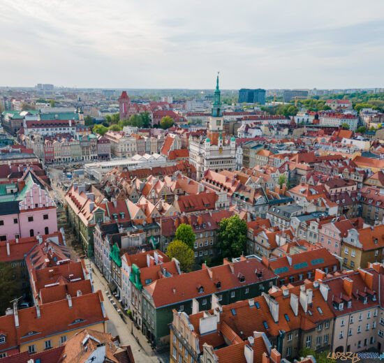 Stary Rynek, widok na Ratusz, Poznań  Foto: lepszyPOZNAN.pl / Piotr Rychter