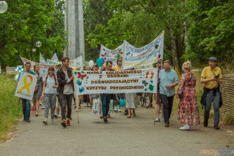 Marsz Solidarności z Osobami Doświadczającymi Kryzysu Psychic  Foto: lepszyPOZNAN.PL/Ewelina Jaskowiak