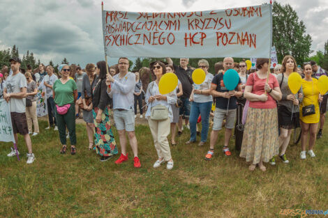 Marsz Solidarności z Osobami Doświadczającymi Kryzysu Psychic  Foto: lepszyPOZNAN.PL/Ewelina Jaskowiak