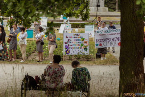 Marsz Solidarności z Osobami Doświadczającymi Kryzysu Psychic  Foto: lepszyPOZNAN.PL/Ewelina Jaskowiak