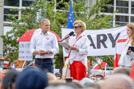 Donald Tusk W Poznaniu  Foto: lepszyPOZNAN.pl/Piotr Rychter