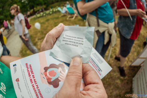 Marsz Solidarności z Osobami Doświadczającymi Kryzysu Psychic  Foto: lepszyPOZNAN.PL/Ewelina Jaskowiak