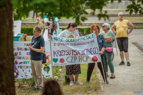 Marsz Solidarności z Osobami Doświadczającymi Kryzysu Psychic  Foto: lepszyPOZNAN.PL/Ewelina Jaskowiak