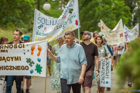 Marsz Solidarności z Osobami Doświadczającymi Kryzysu Psychic  Foto: lepszyPOZNAN.PL/Ewelina Jaskowiak