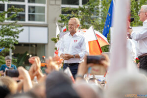 Donald Tusk W Poznaniu  Foto: lepszyPOZNAN.pl/Piotr Rychter