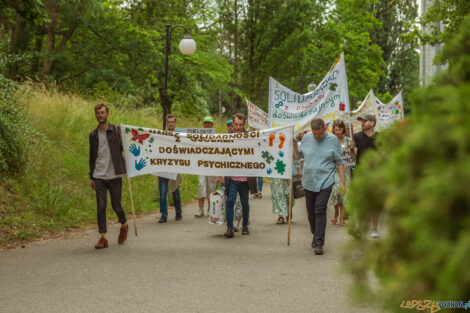 Marsz Solidarności z Osobami Doświadczającymi Kryzysu Psychic  Foto: lepszyPOZNAN.PL/Ewelina Jaskowiak