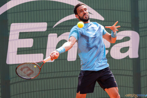 Zdenek Kolar (CZE) vs Damir Dzumhur (BIH) - Enea Poznań Open 20  Foto: Karolina Kiraga-Rychter