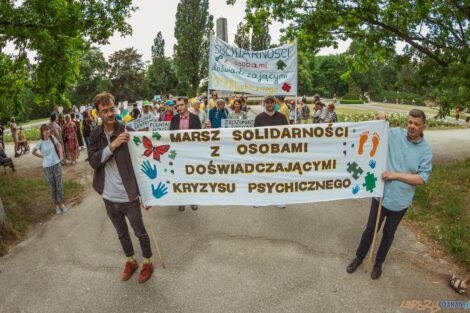 Marsz Solidarności z Osobami Doświadczającymi Kryzysu Psychic  Foto: lepszyPOZNAN.PL/Ewelina Jaskowiak