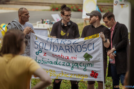 Marsz Solidarności z Osobami Doświadczającymi Kryzysu Psychic  Foto: lepszyPOZNAN.PL/Ewelina Jaskowiak