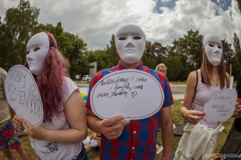 Marsz Solidarności z Osobami Doświadczającymi Kryzysu Psychic  Foto: lepszyPOZNAN.PL/Ewelina Jaskowiak