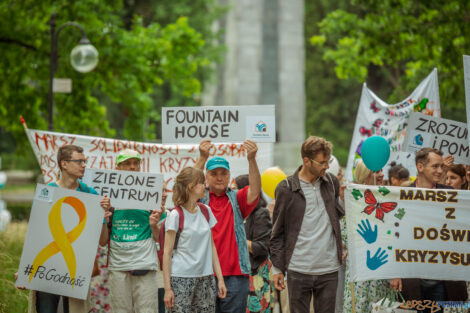 Marsz Solidarności z Osobami Doświadczającymi Kryzysu Psychic  Foto: lepszyPOZNAN.PL/Ewelina Jaskowiak