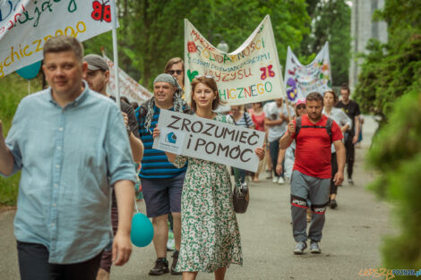 Marsz Solidarności z Osobami Doświadczającymi Kryzysu Psychic  Foto: lepszyPOZNAN.PL/Ewelina Jaskowiak