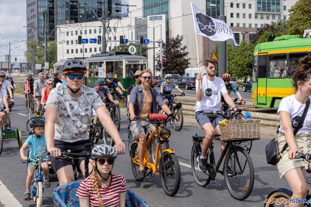 Rzeka Rowerów - wielki przejazd rowerowy  Foto: lepszyPOZNAN.pl/Piotr Rychter