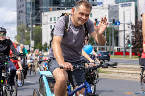 Rzeka Rowerów - wielki przejazd rowerowy  Foto: lepszyPOZNAN.pl/Piotr Rychter