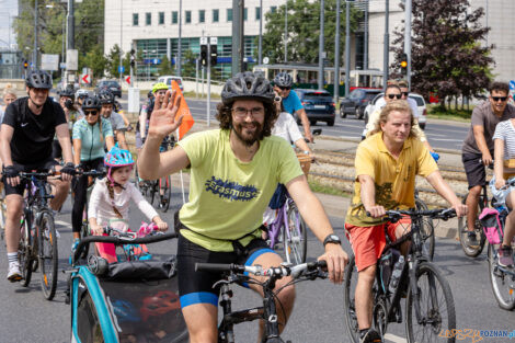 Rzeka Rowerów - wielki przejazd rowerowy  Foto: lepszyPOZNAN.pl/Piotr Rychter