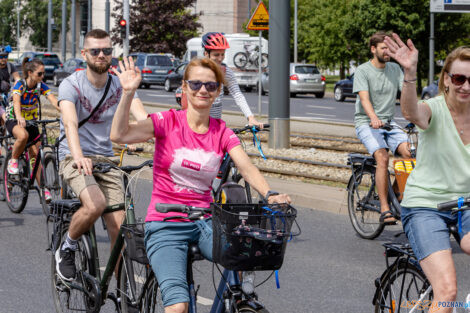 Rzeka Rowerów - wielki przejazd rowerowy  Foto: lepszyPOZNAN.pl/Piotr Rychter