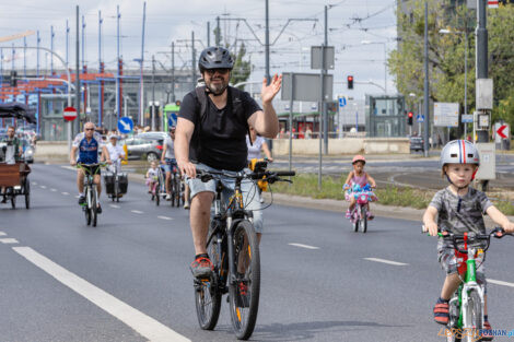 Rzeka Rowerów - wielki przejazd rowerowy  Foto: lepszyPOZNAN.pl/Piotr Rychter