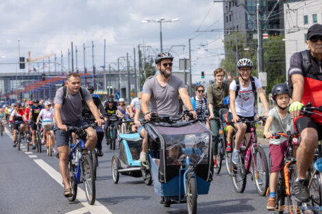 Rzeka Rowerów - wielki przejazd rowerowy  Foto: lepszyPOZNAN.pl/Piotr Rychter