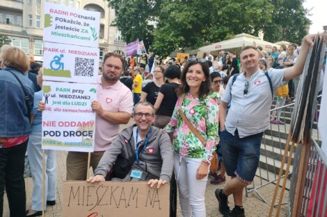 Miedziana Górczyn protest  Foto: 