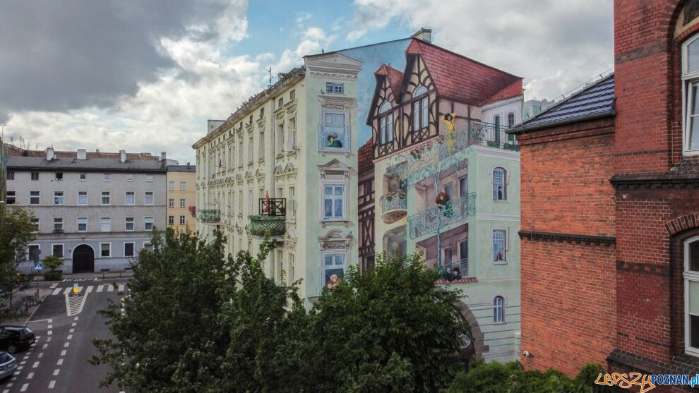 Mural na Słowackiego  Foto: materiały prasowe / poznan.pl