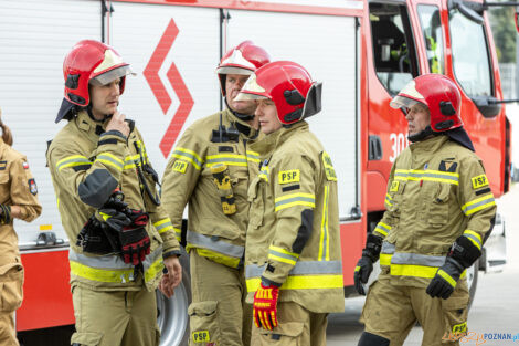 Ćwiczenia służb mundurowych Karat-23 (Straż Pożarna, Policj  Foto: lepszyPOZNAN.pl/Piotr Rychter