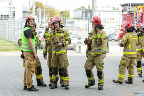 Ćwiczenia służb mundurowych Karat-23 (Straż Pożarna, Policj  Foto: lepszyPOZNAN.pl/Piotr Rychter