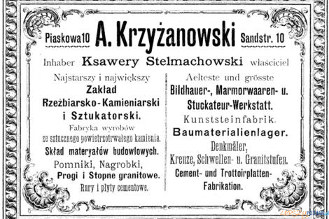 Antoni_Krzyżanowski_anons_1900 macabre poznan.wikia  Foto: 