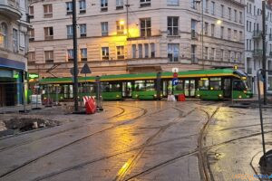 Fredry Gwarna Tram otwarcie 16.12.2023 [ZTM] (3)  Foto: ZTM