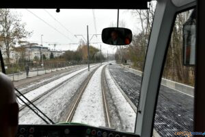 Kornicka trasa tramwajowa 2023_11_28 testy (3)  Foto: 