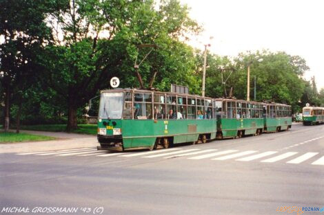 Traamwaj lipiec 1993 fotozajezdnia  Foto: 