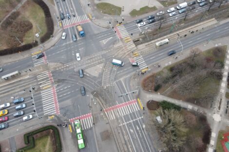 Droga rowerowa Krolowej Jadwigii Strzelecka Droga Debinska  Foto: Poznańskie Inwestycje Miejskie