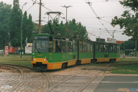 Tramwaj 105N pierwszy niskopodlogowy 5.1.93 KP [MPK Poznan] (1)  Foto: MPK Poznań /  Maciej Rudzki